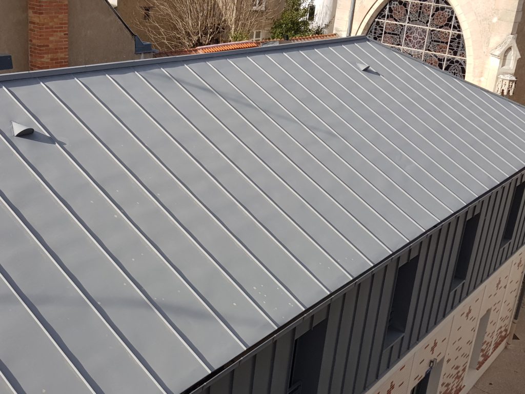 Toiture zinc Groupement Chambriard